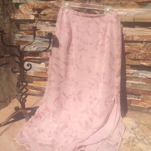 crinkled long chiffon layeredskirt ♥️Bundle me♥️ Lined gorgeous